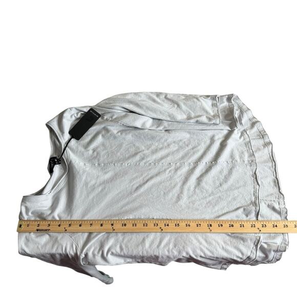 Comfy USA Gray 3/4 Sleeve T-Shirt Women’s Size Small New Minimalist - Picture 7 of 10